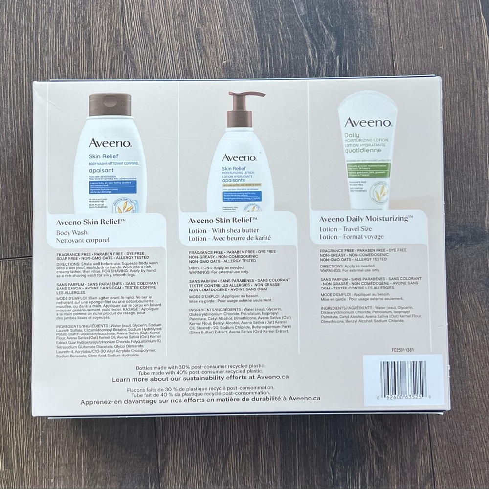 Brand New!! Winter Body Care Regimen Set- 3x Products